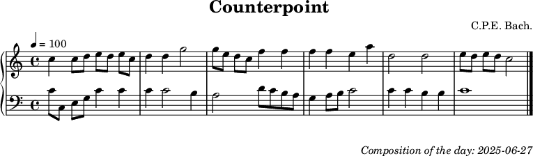 Dice game composition