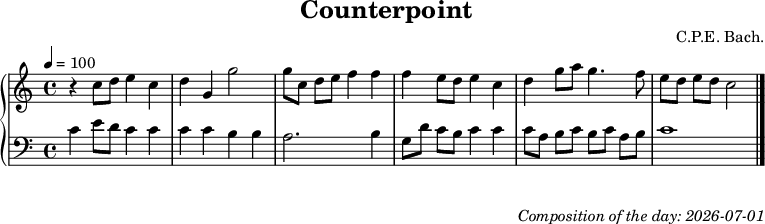 Dice game composition