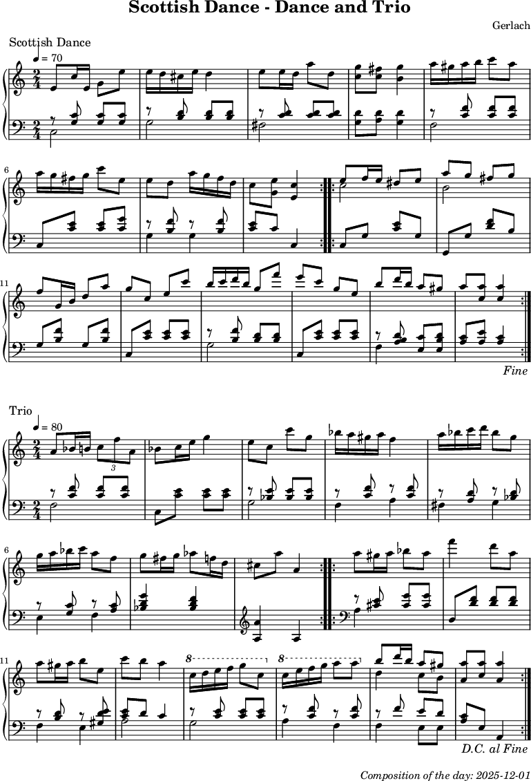 Dice game composition