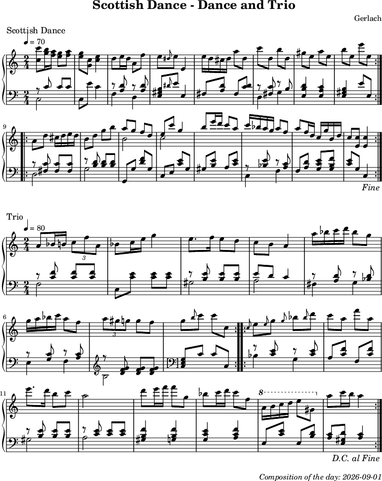 Dice game composition