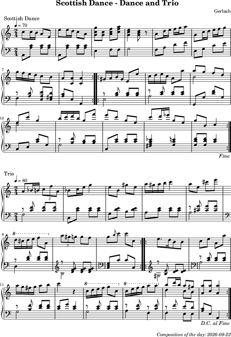 Dice game composition