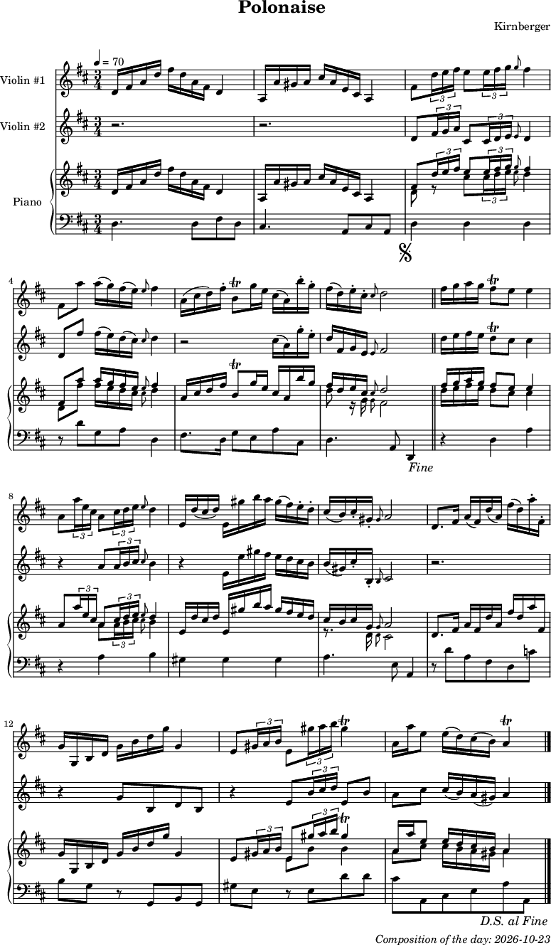 Dice game composition