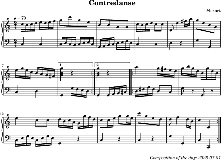 Dice game composition