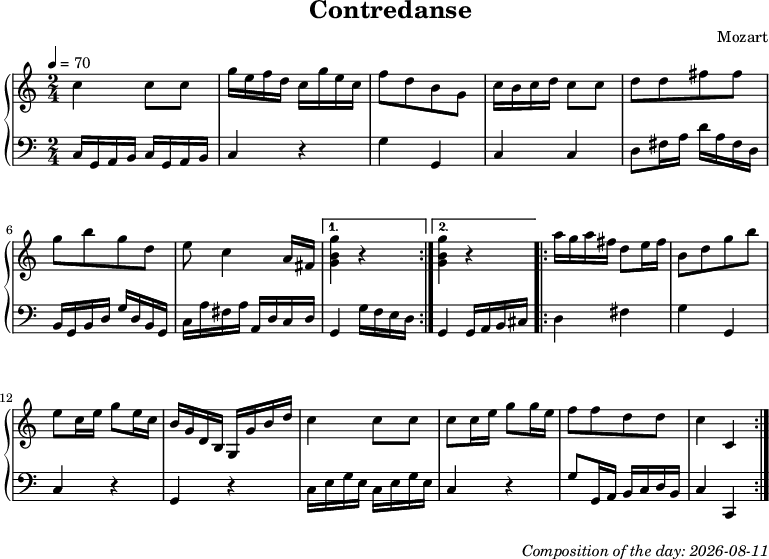 Dice game composition