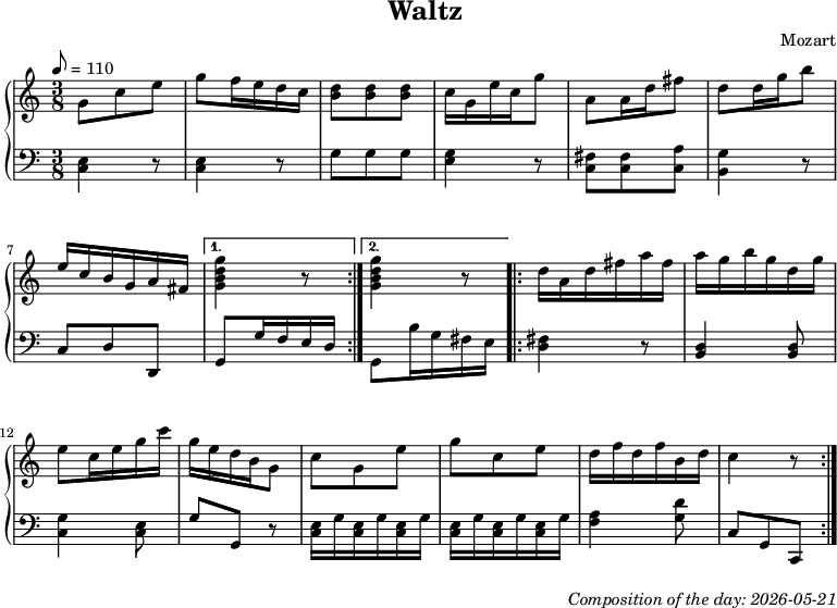 Dice game composition