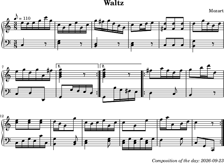 Dice game composition